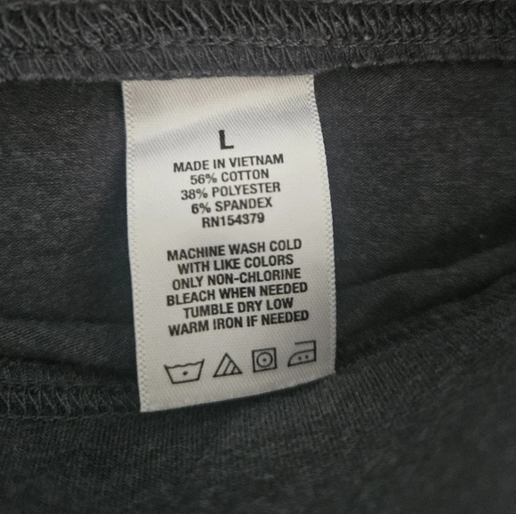 Aeropostale Mid Rise Perfect Grey Large Legging Pant - Picture 8 of 10